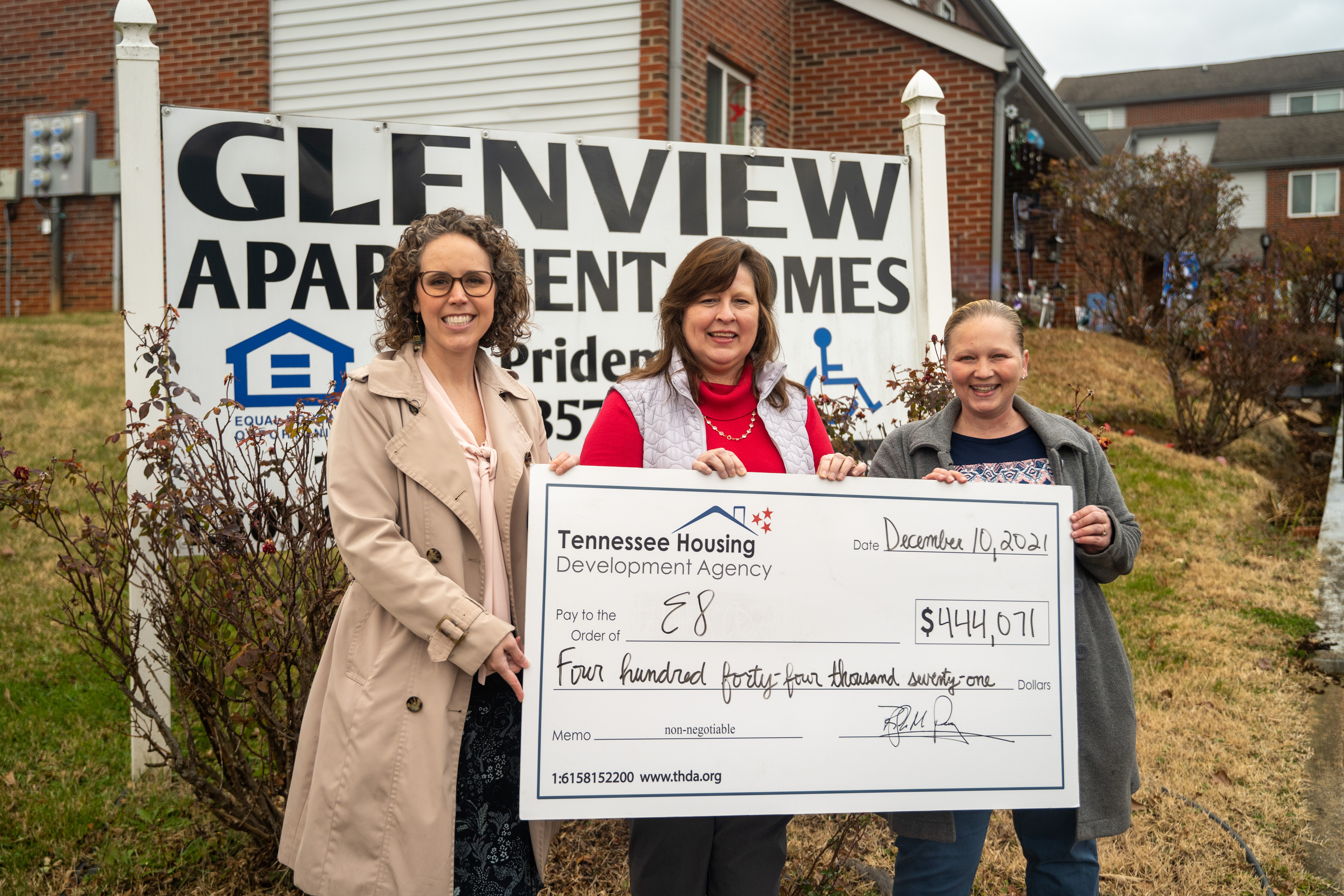 Funds help renovate 24 units for low-income residents