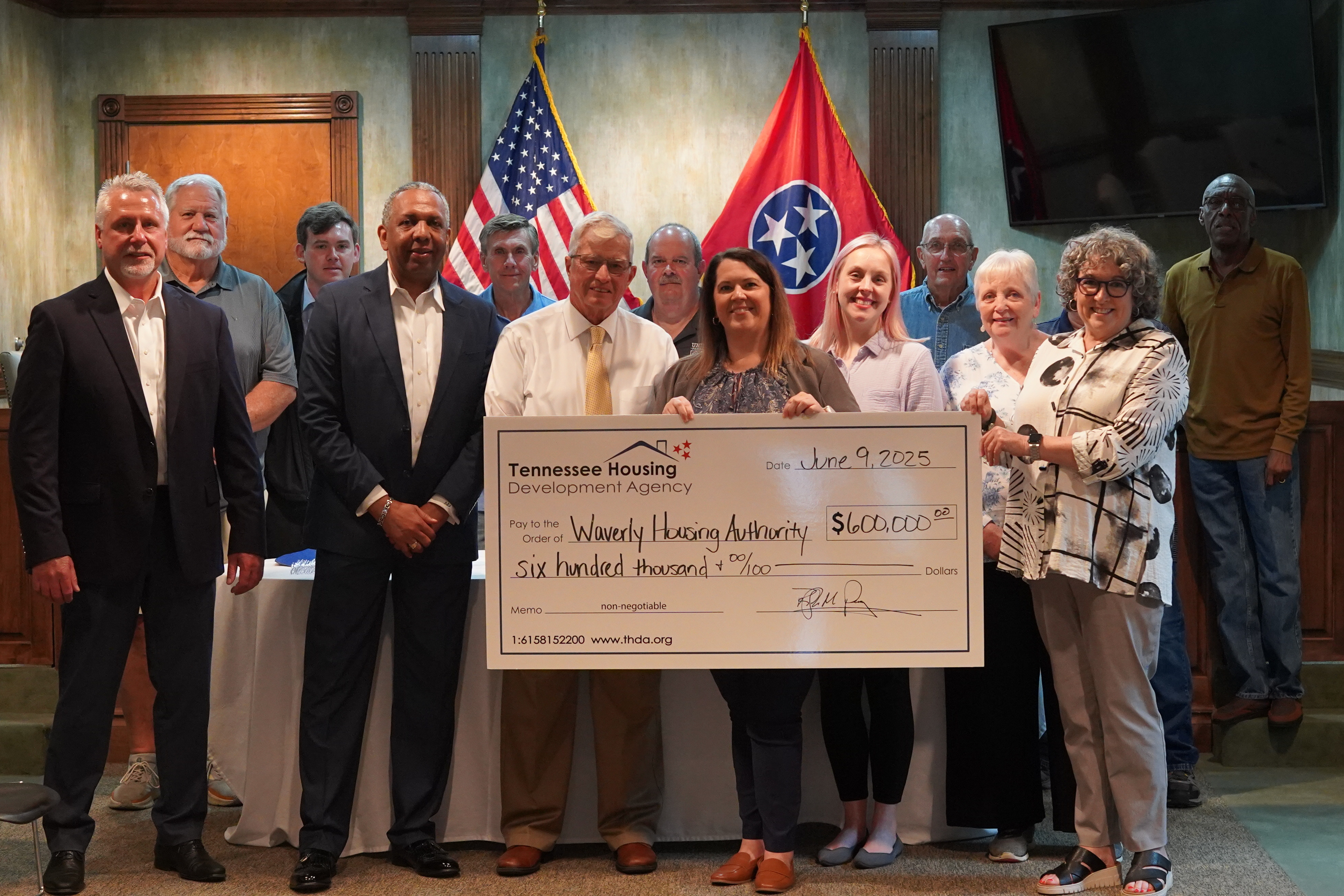 THDA Awards $600,000 to Waverly Housing Authority for Rehabilitation of Rental Housing Units
