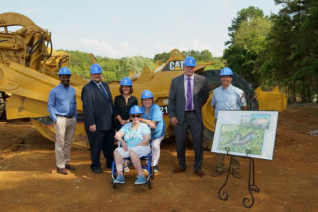 Community supporters celebrate new neighborhood named in honor of Knoxville Habitat for Humanity founder
