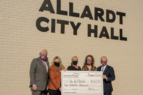 Allardt awarded $500,000 HOME grant from THDA