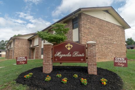 KHRA cuts ribbon on renovated Magnolia Pointe Apartments