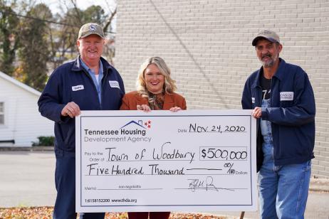 THDA awards $500,000 HOME grant to Town of Woodbury