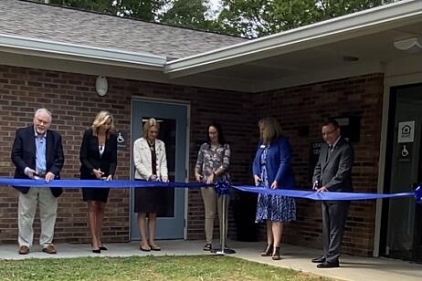 Ribbon cutting marks completion of Covenant Village renovation